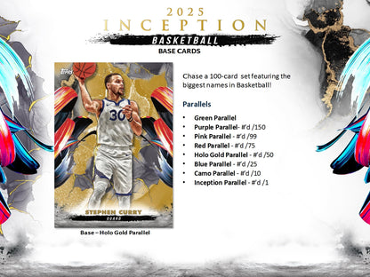 2024-25 Topps Inception NBA Basketball Hobby Box