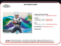 2024 Topps Chrome NFL Football Hobby Box