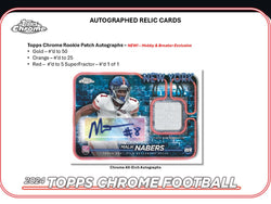 2024 Topps Chrome NFL Football Hobby Box