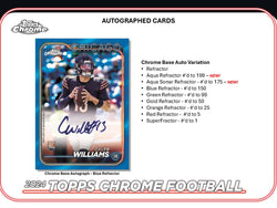 2024 Topps Chrome NFL Football Mega Box