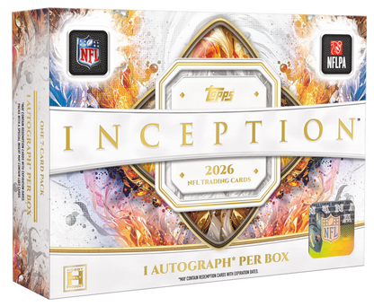 2026 Topps Inception Football Hobby Box
