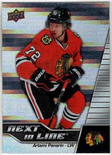 2015-16 Upper Deck Overtime Hockey Next In Line Insert Card NL-3 Artemi Panarin
