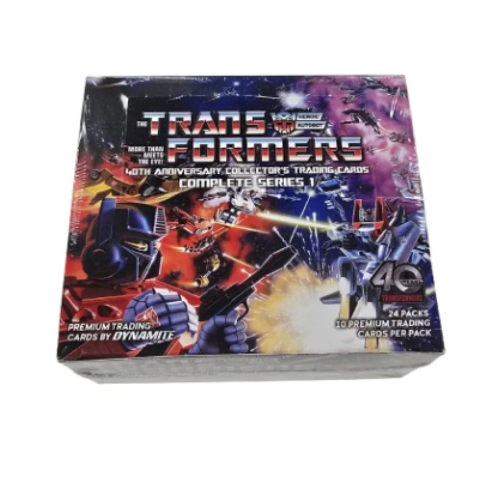 2024 Dynamite Transformers 40th Anniversary Trading Cards Hobby Box