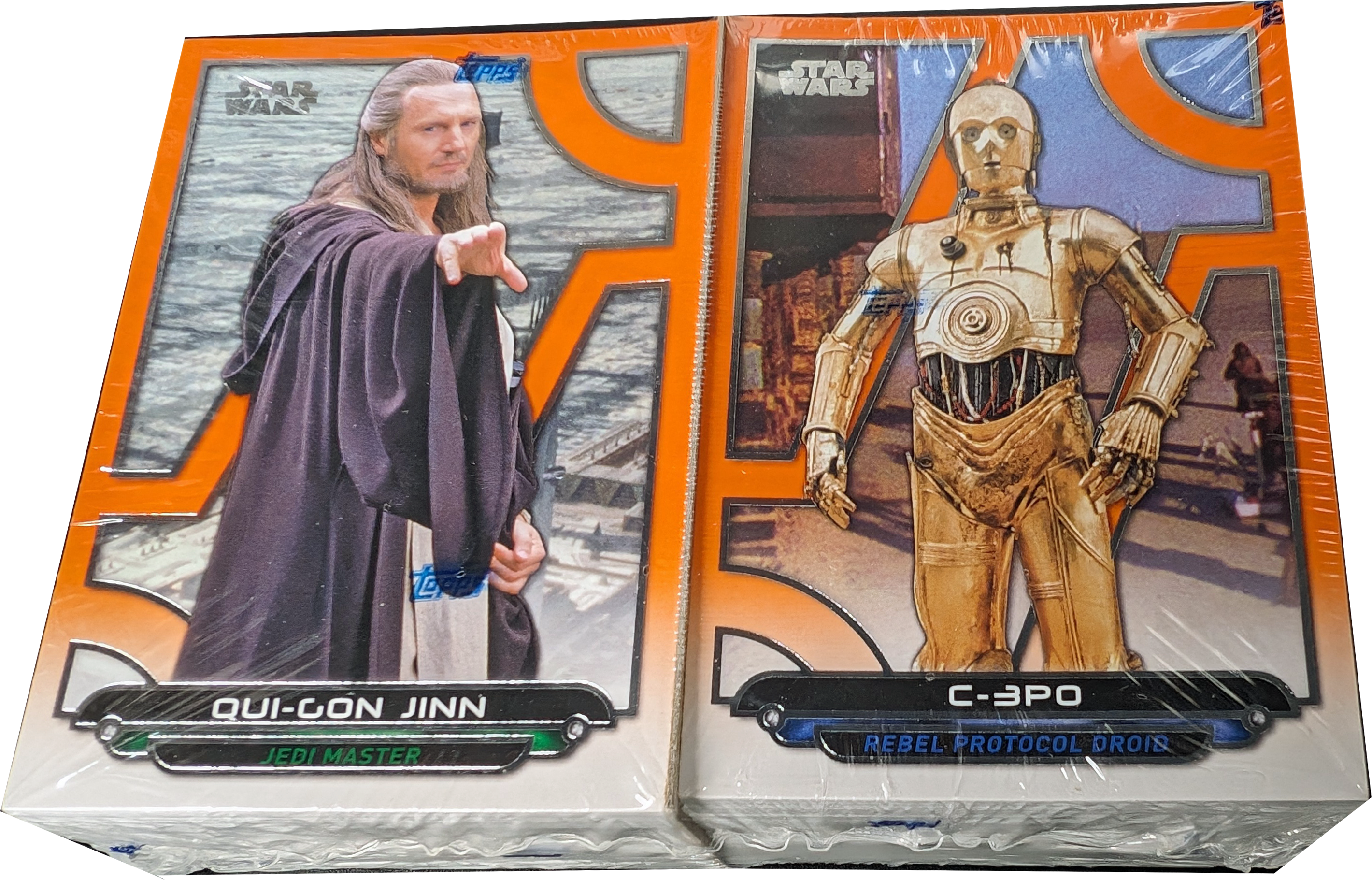 Topps 2017 Star Wars Galactic Files Reborn Complete Orange Parallel Card Set (200 Cards)