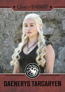 2025 Rittenhouse Game of Thrones Great Houses Album Binder with P3 Promo Card