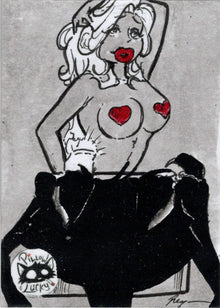 Pillow & Lucky 5finity 2023 Sketch Card April Reyna V5