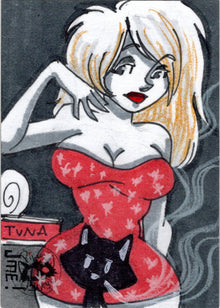 Pillow & Lucky 5finity 2023 Sketch Card Jme Foronda V3