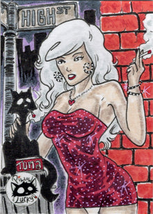 Pillow & Lucky 5finity 2023 Sketch Card Limuel Pinzon V1