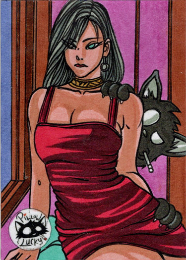 Pillow & Lucky 5finity 2023 Sketch Card Ulisses Gabriel V2
