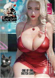 Pillow & Lucky 5finity 2023 Sketch Card Roe Mesquita V2