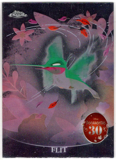 2025 Topps Chrome Disney Pocahontas 30th Anniversary Insert Card PH-3 Flit