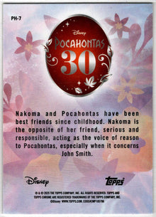 2025 Topps Chrome Disney Pocahontas 30th Anniversary Insert Card PH-7 Nakoma