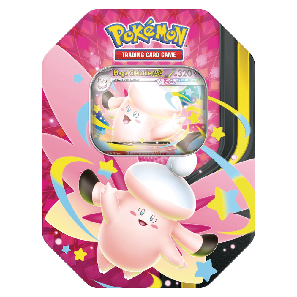 Pokemon Mega Moonlit Tin (Mega Clefable ex)