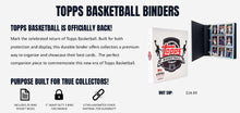 2025-26 Topps NBA Basketball Binder Album with 9 Pocket Pages
