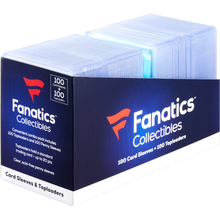 Fanatics Soft Sleeve Top Loader Combo Pack - 100 count