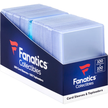 Fanatics Soft Sleeve Top Loader Combo Pack - 100 count