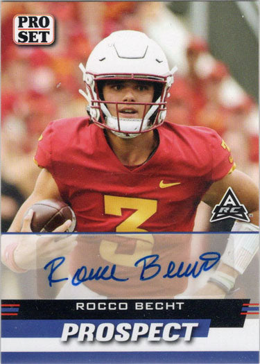 Leaf Pro Set Prospect Autograph Card PSP-RB1 Rocco Becht