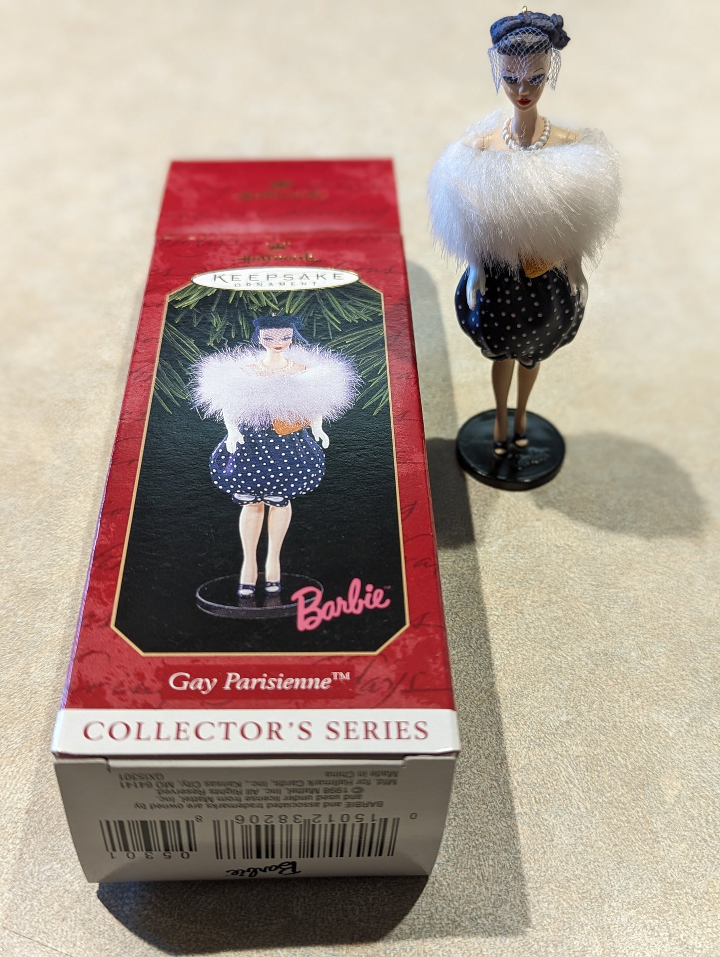 Hallmark Ornament 1999 Gay Parisienne Barbie 6th