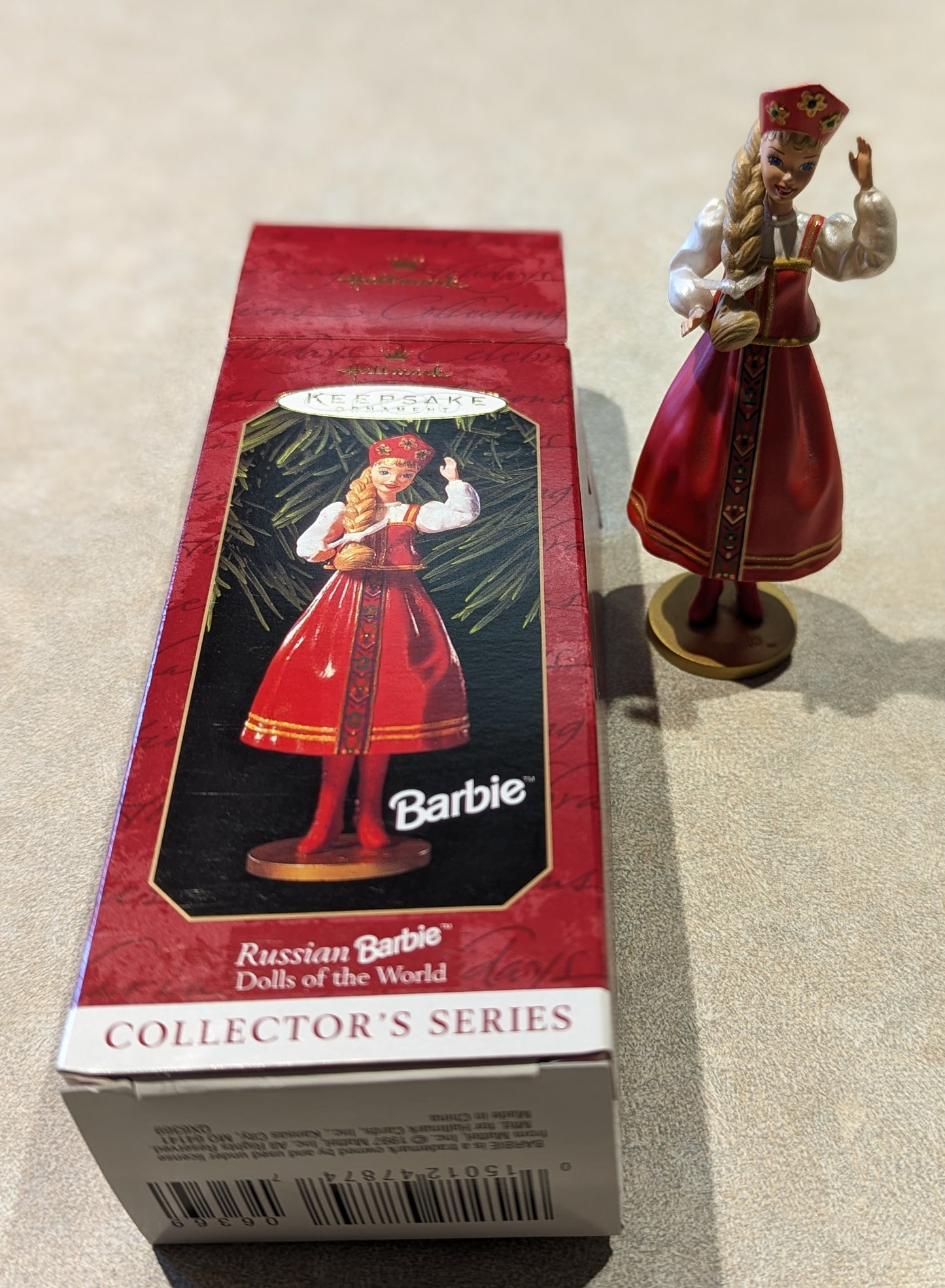 Hallmark Ornament 1999 Russian Barbie 4th