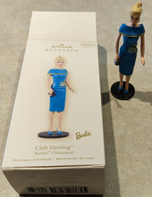Hallmark Ornament 2008 Club Meeting Barbie 15th