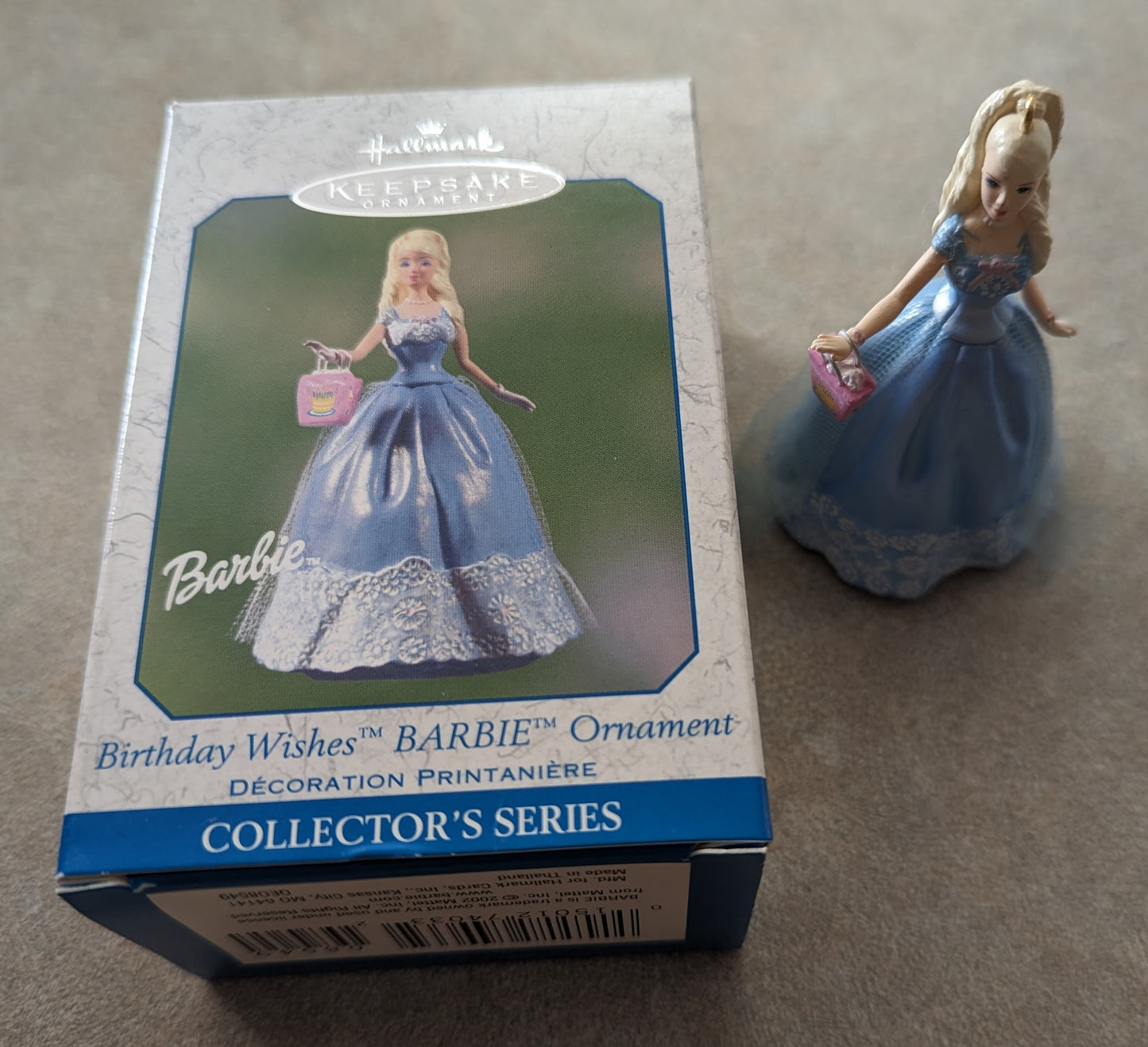 Hallmark Ornament 2003 Birthday Wishes Barbie 3