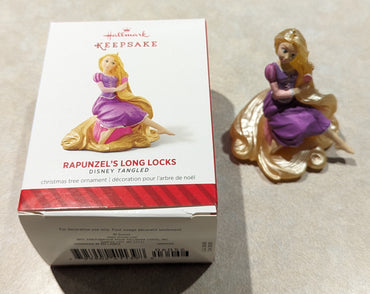 Hallmark Ornament 2014 Disney Tangled Rapunzel's Long Locks