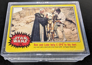 1977 Topps Star Wars Series 3 Yellow Set with 66 Cards and 11 Stickers