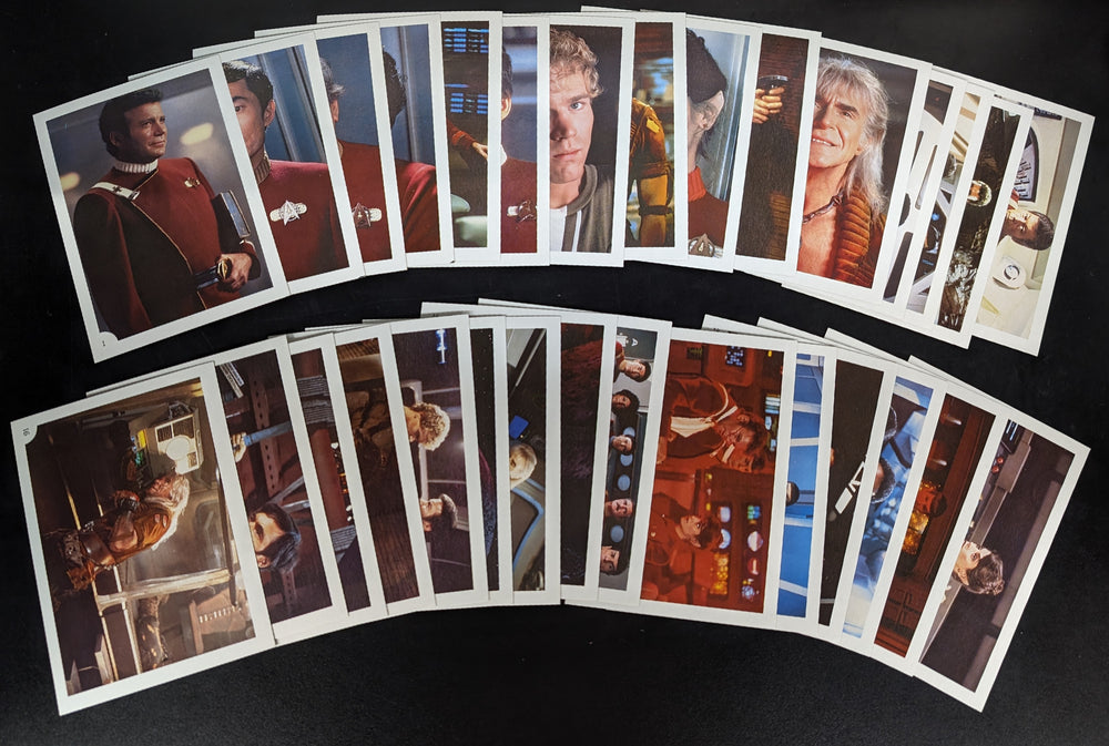 1982 FTCC Star Trek II The Wrath of Khan Complete 30 Photo Card 5x7 Set