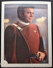 1982 FTCC Star Trek II The Wrath of Khan Complete 30 Photo Card 5x7 Set