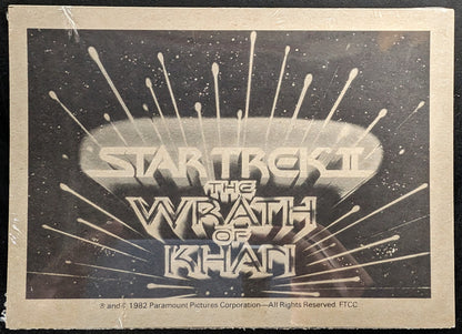 1982 FTCC Star Trek II The Wrath of Khan Complete 30 Photo Card 5x7 Set