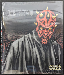 1999 Impact Star Wars Episode 1 Darth Maul 2 Pocket School Portfolio