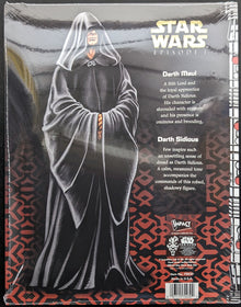1999 Impact Star Wars Episode 1 Darth Maul 2 Pocket School Portfolio