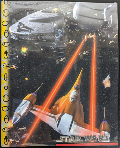 1999 Impact Star Wars Episode 1 Naboo Bravo Squadron 2 Pocket School Portfolio