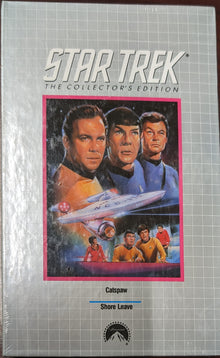 1991 Columbia House Star Trek VHS Catspaw / Shore Leave