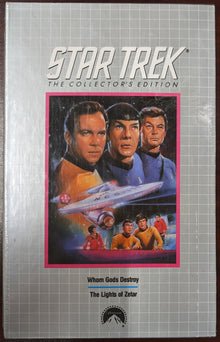 1991 Columbia House Star Trek VHS Whom Gods Destroy / The Lights of Zetar