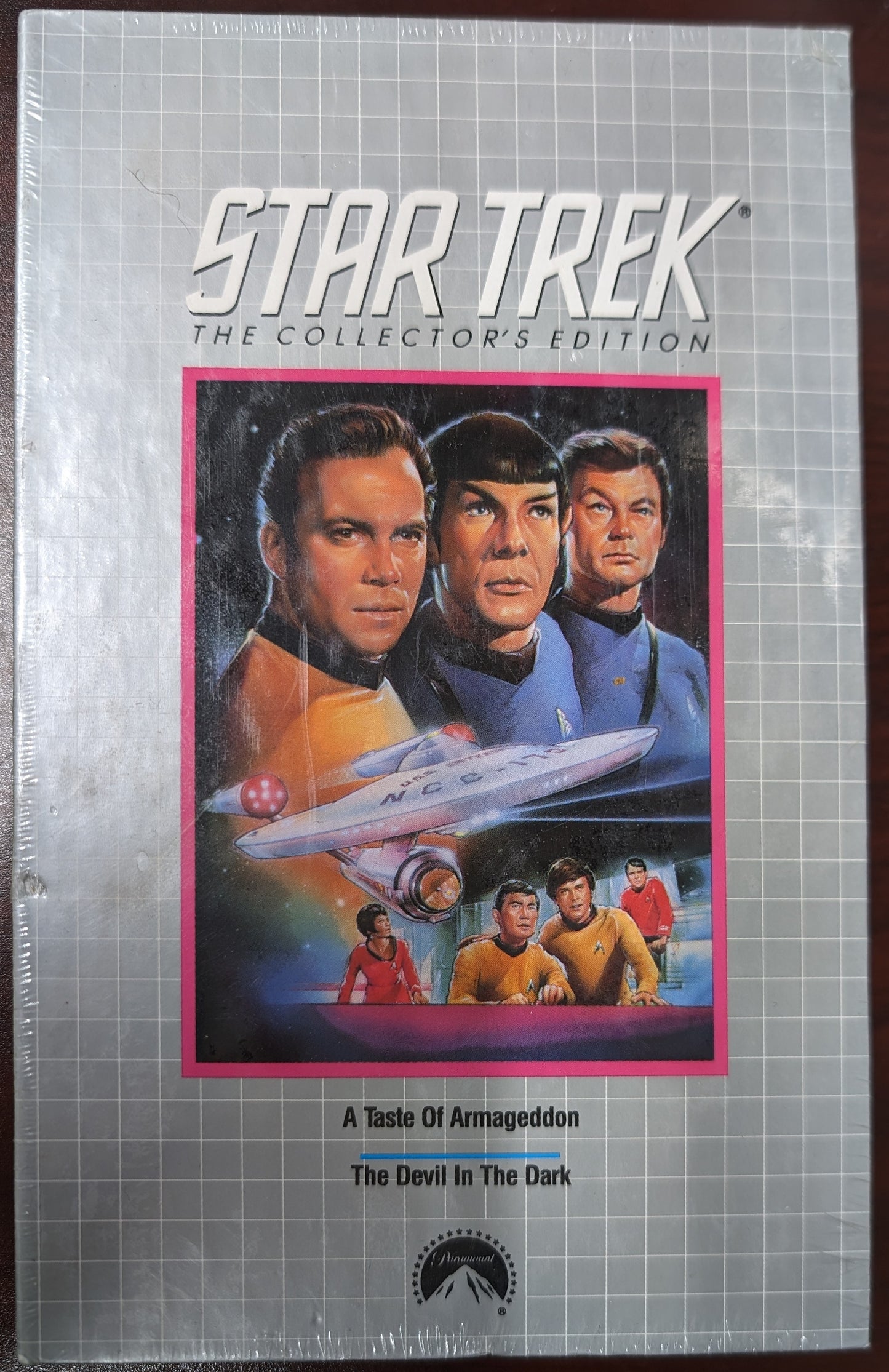1991 Columbia House Star Trek VHS A Taste of Armageddon / The Devil In The Dark