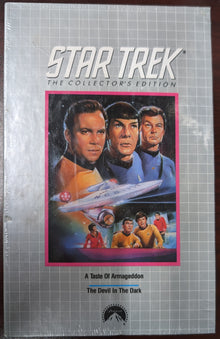 1991 Columbia House Star Trek VHS A Taste of Armageddon / The Devil In The Dark