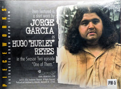 Lost Revelations PW5 Pieceworks Costume Card Jorge Garcia as Hurley