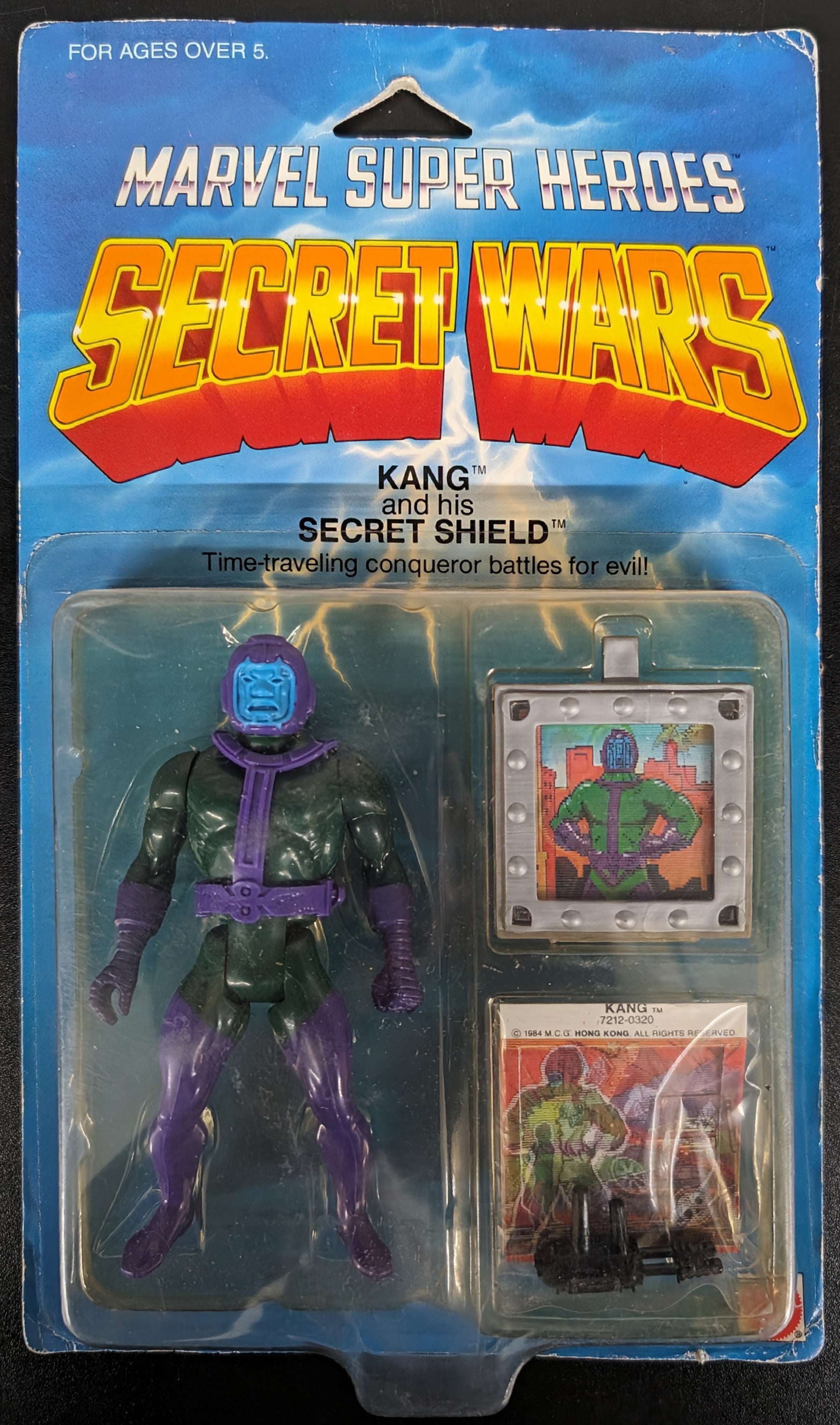 1984 Mattel Marvel Super Heroes Secret Wars Kang Action Figure