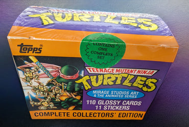1989 Topps Teenage Mutant Ninja Turtles Complete Collectors Edition Card Set