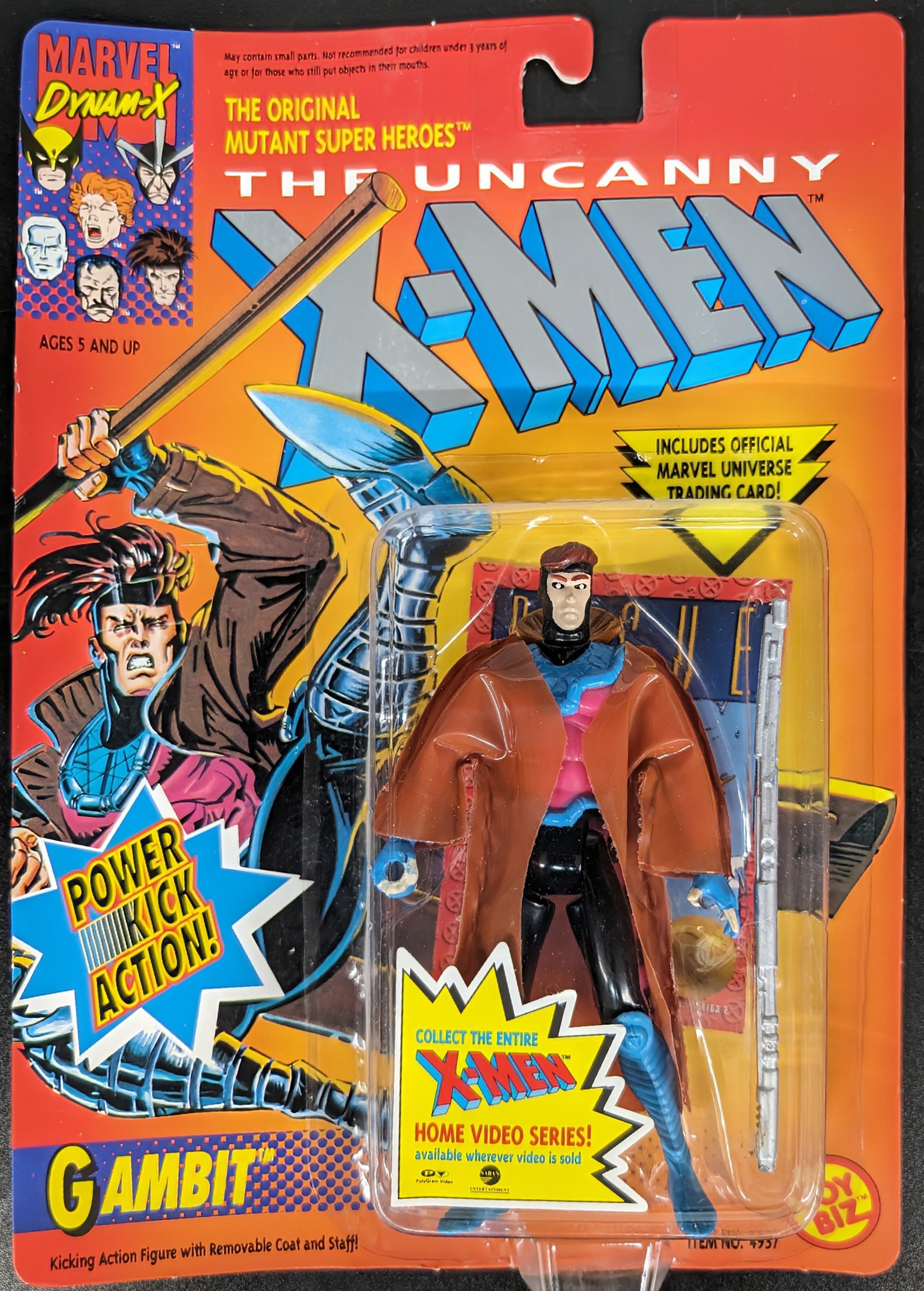 1992 Toy Biz Marvel Comics Action Figures: Gambit