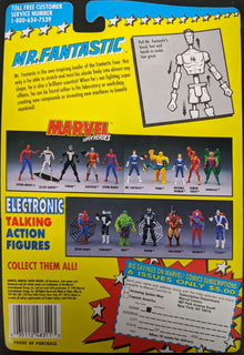1992 Toy Biz Marvel Super Heroes Action Figures: Mr. Fantastic