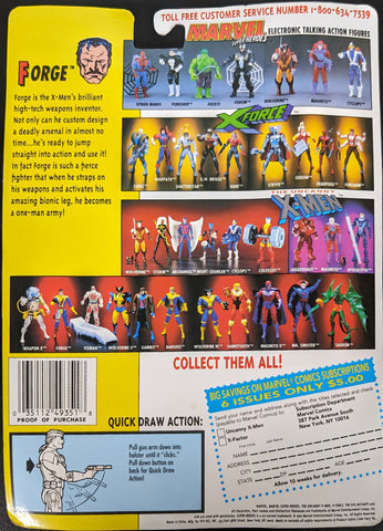 1992 Toy Biz Marvel Uncanny X-Men Action Figures: Forge