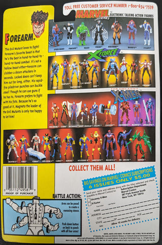 1992 Toy Biz Marvel Comics Action Figures: Forearm