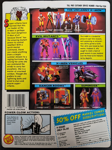 1991 Toy Biz Marvel Uncanny X-Men Action Figures: Storm