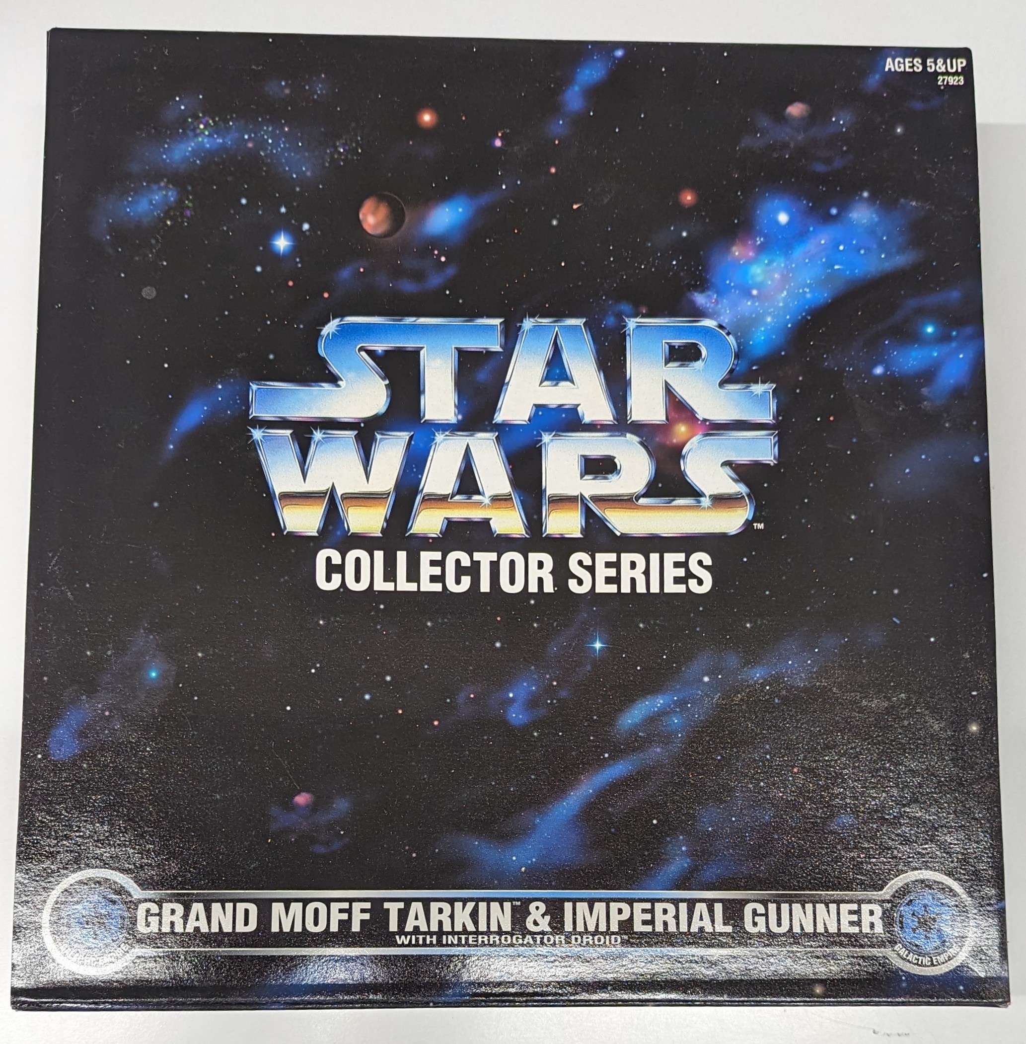 1997 Hasbro Star Wars Collector Series Grand Moff Tarkin & Imperial Gunner w/ Interrogator Droid