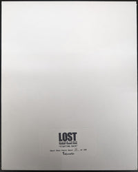 Inkworks 2007 Lost Season 3 Fighting Back Uncut Mini-Press Sheet #28 of 199