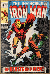 Marvel 1969 Invincible Iron Man 16 GD