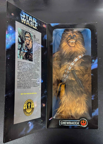 1996 Hasbro Star Wars Collector Series Chewbacca Pilot Action Figure Doll 12 Inch