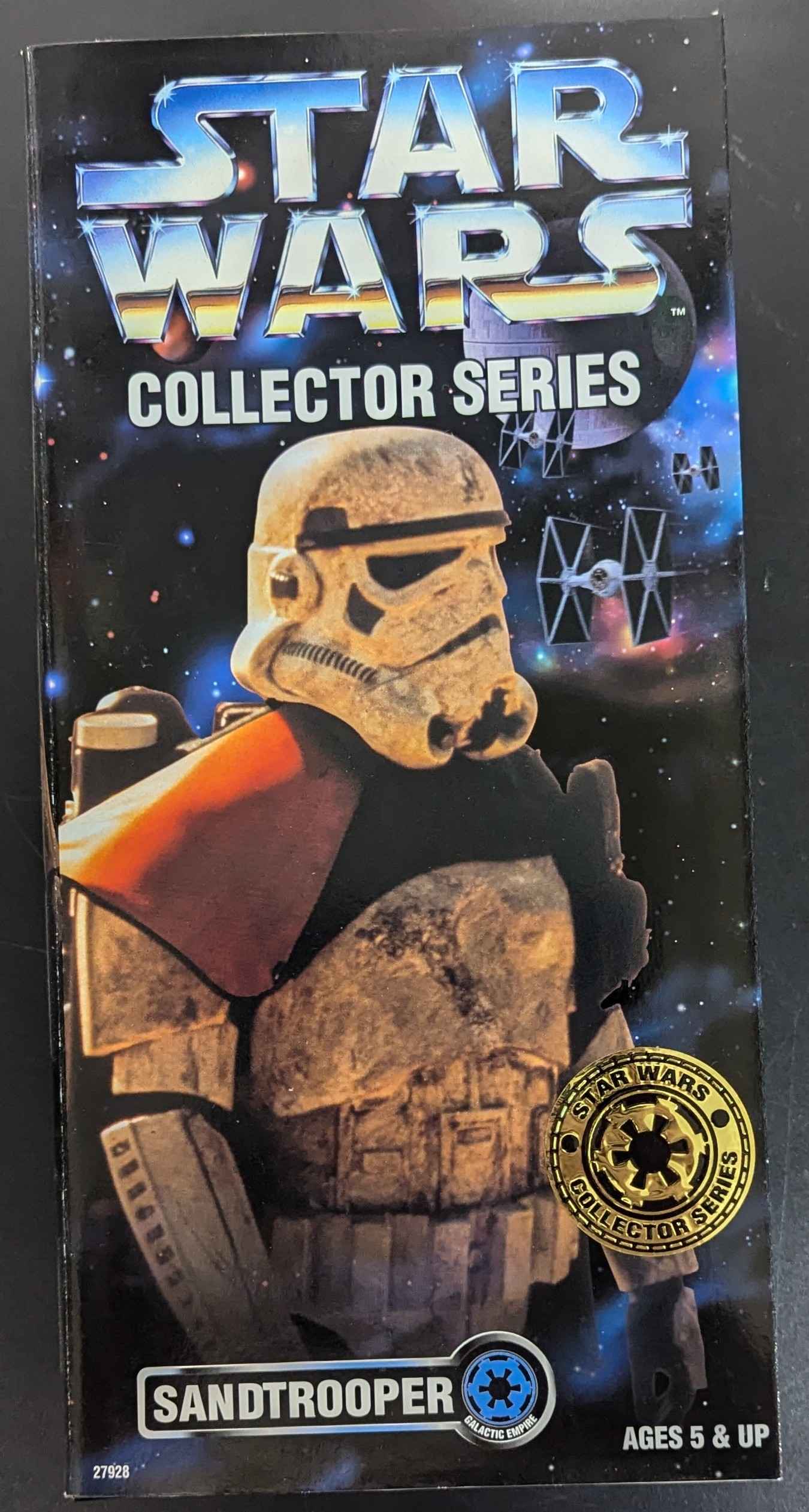 1997 Hasbro Star Wars Collector Series Sandtrooper Action Figure Doll 12 Inch